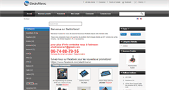 Desktop Screenshot of electromaroc.com